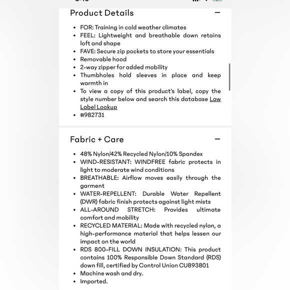 💜 NWT Athleta Inlet Jacket | Nightfall Purple | S - Picture 9 of 11